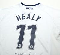 2002/03 David HEALY #11 Preston North End MATCH WORN Home Football Shirt (L)