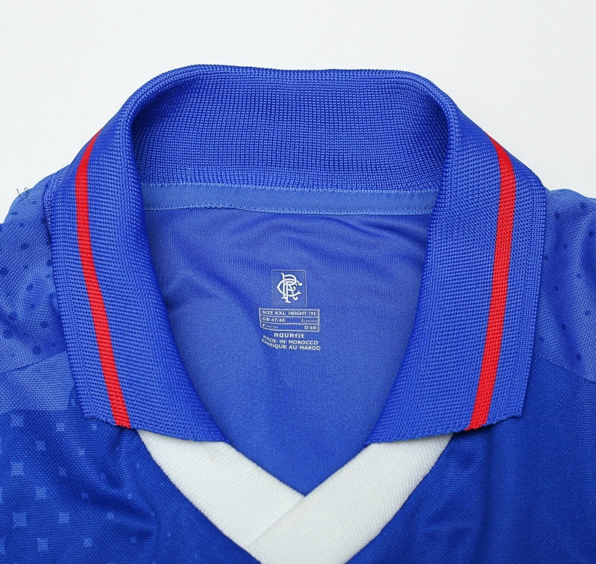 2002/03 de Boer #14 Rangers Vintage Diadora Home Football Shirt Jersey (XXL)