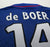 2002/03 de BOER #14 RANGERS Vintage Diadora Home Football Shirt (L)