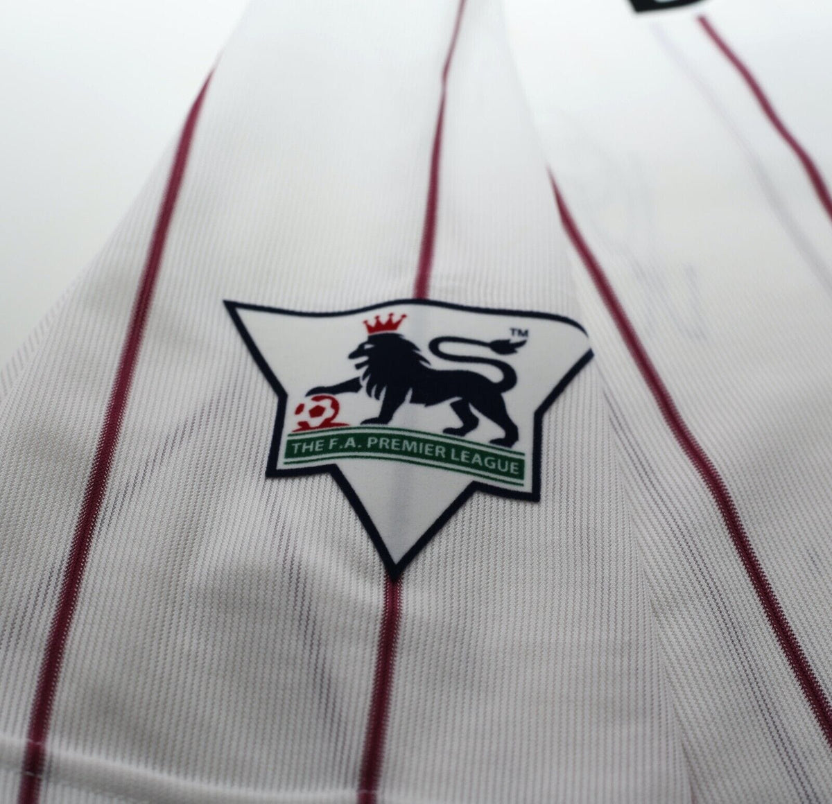 2002/03 DI CANIO #10 West Ham United FILA Away SIGNED Football Shirt (L) BNWOT