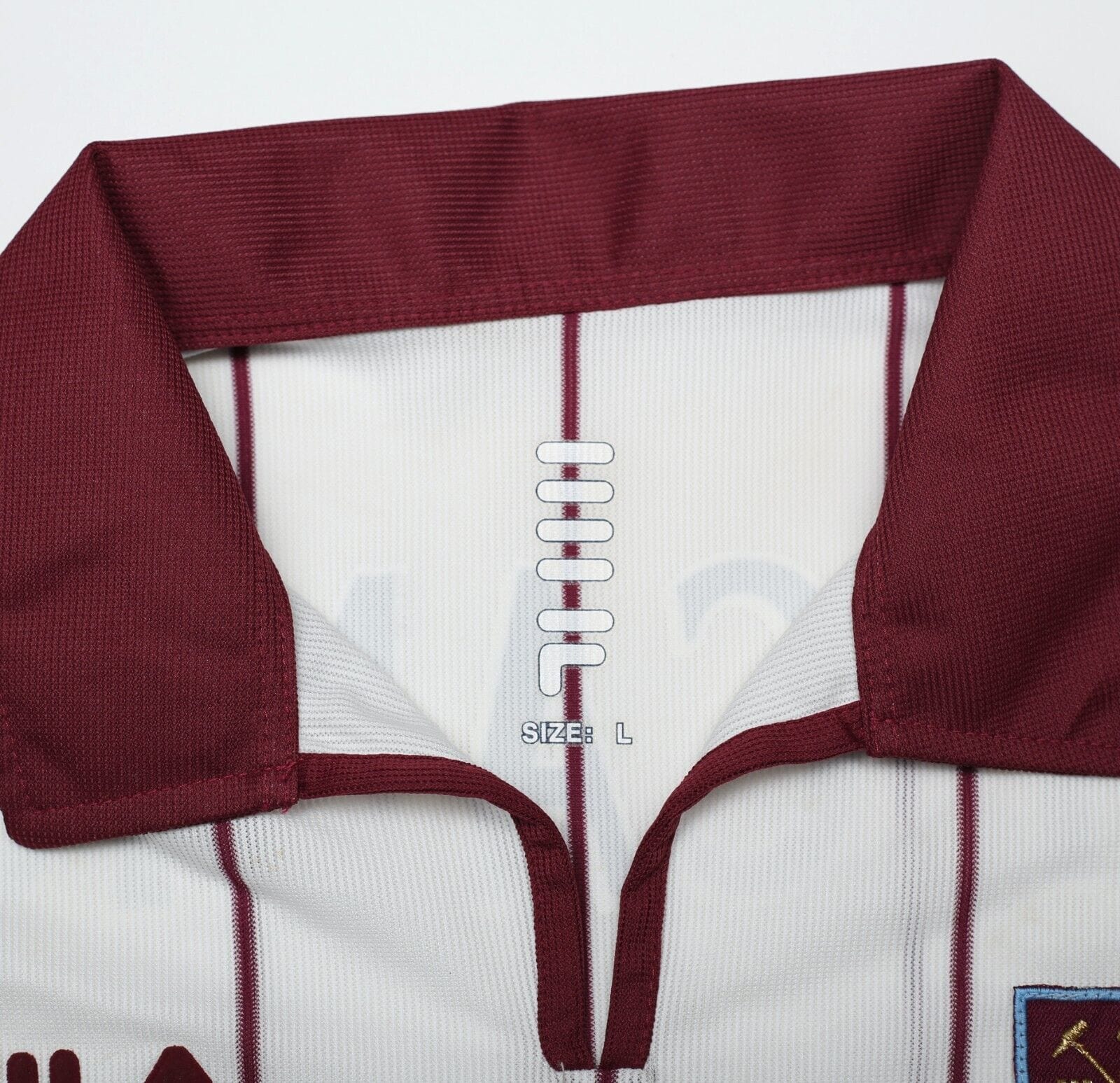 2002/03 DI CANIO #10 West Ham United FILA Away SIGNED Football Shirt (L) BNWOT