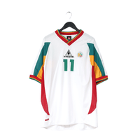 2002/03 DIOUF #11 Senegal Vintage LCS Home Football Shirt (XL/XXL)