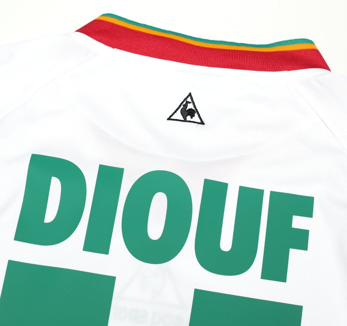 2002/03 DIOUF #11 Senegal Vintage LCS Home Football Shirt (XL/XXL)