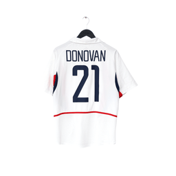 2002/03 DONOVAN #21 USA Vintage Nike Home Football Shirt Jersey (M) USMT