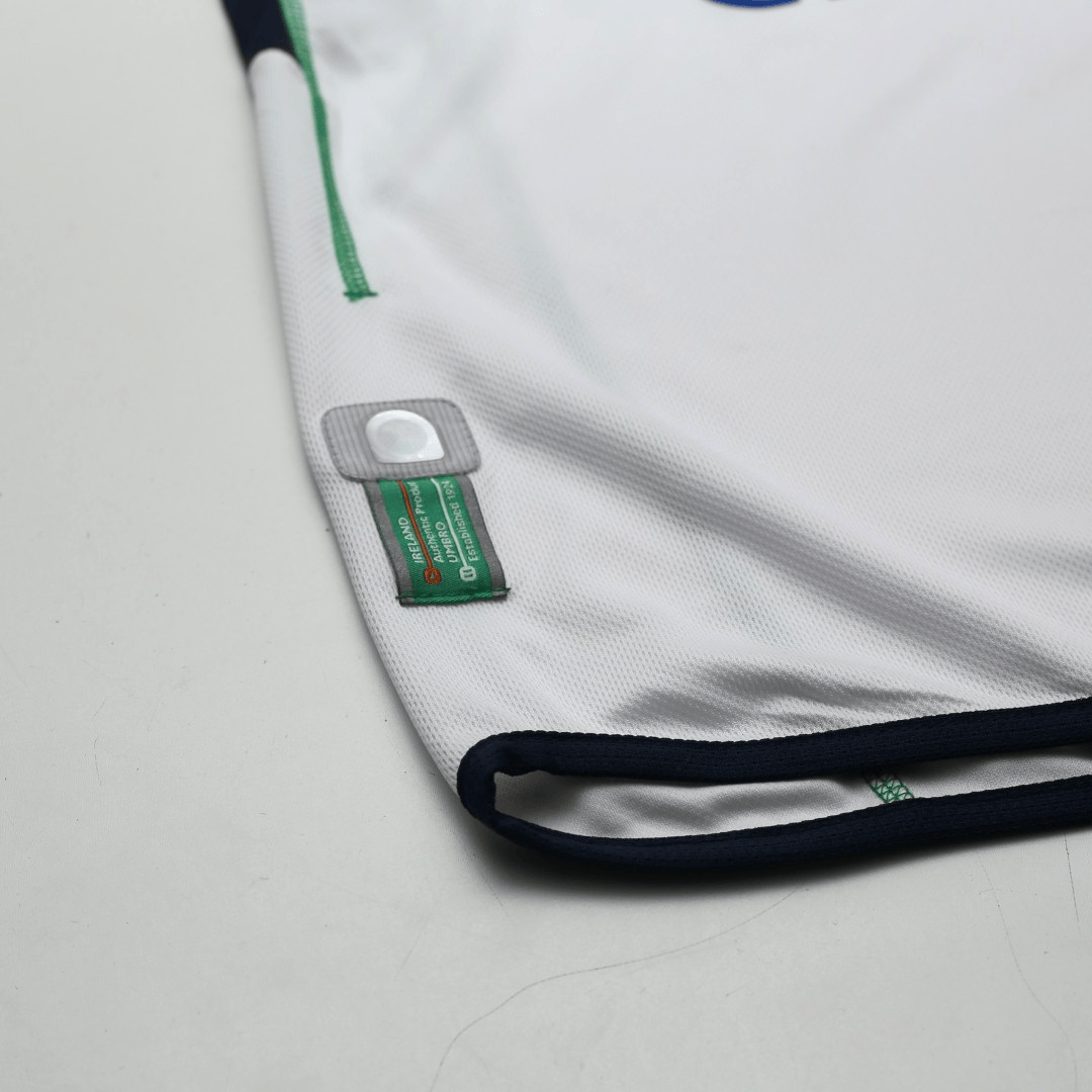 2002/03 Duff #9 Ireland Vintage Umbro Home Football Shirt (S)