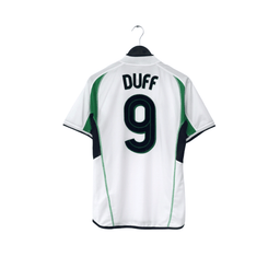2002/03 Duff #9 Ireland Vintage Umbro Home Football Shirt (S)