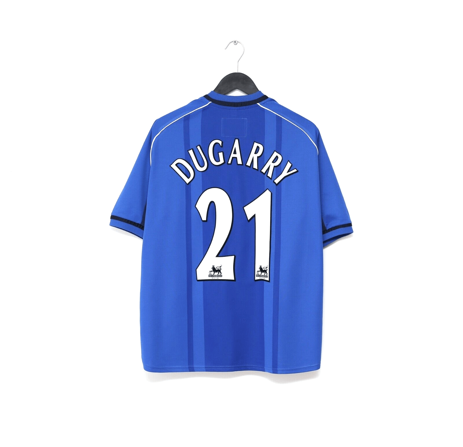 2002/03 DUGARRY #21 Birmingham City Vintage LCS Home Football Shirt (L) MINT