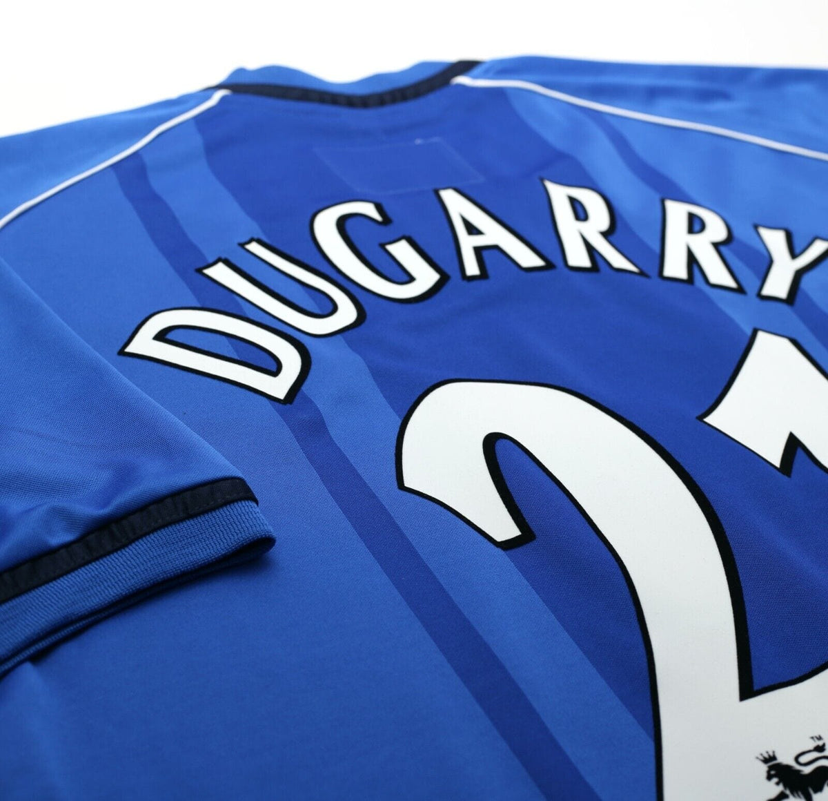 2002/03 DUGARRY #21 Birmingham City Vintage LCS Home Football Shirt (L) MINT