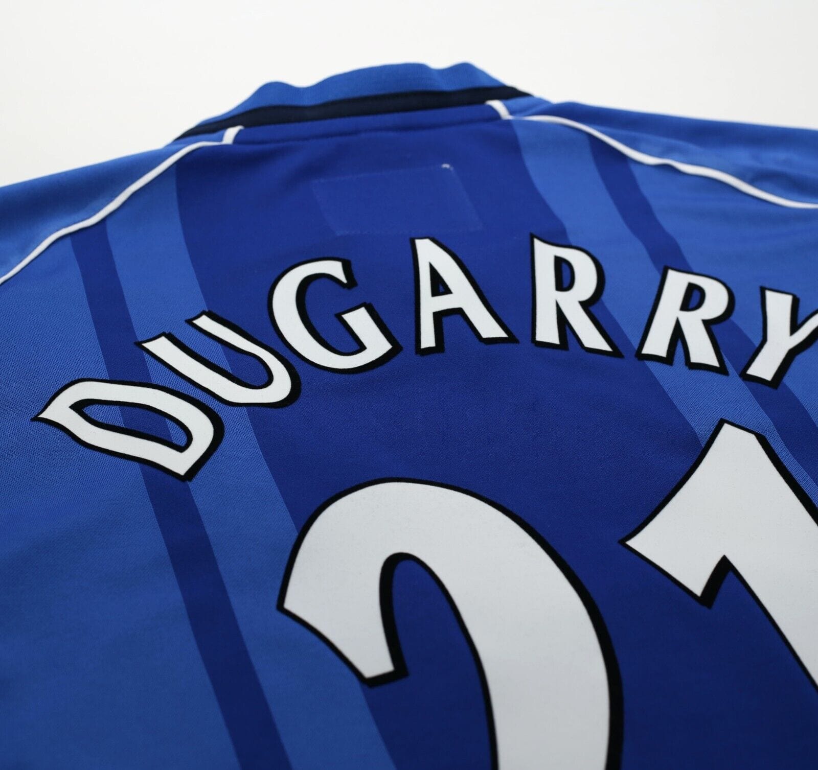 2002/03 DUGARRY #21 Birmingham City Vintage LCS Home Football Shirt (M)