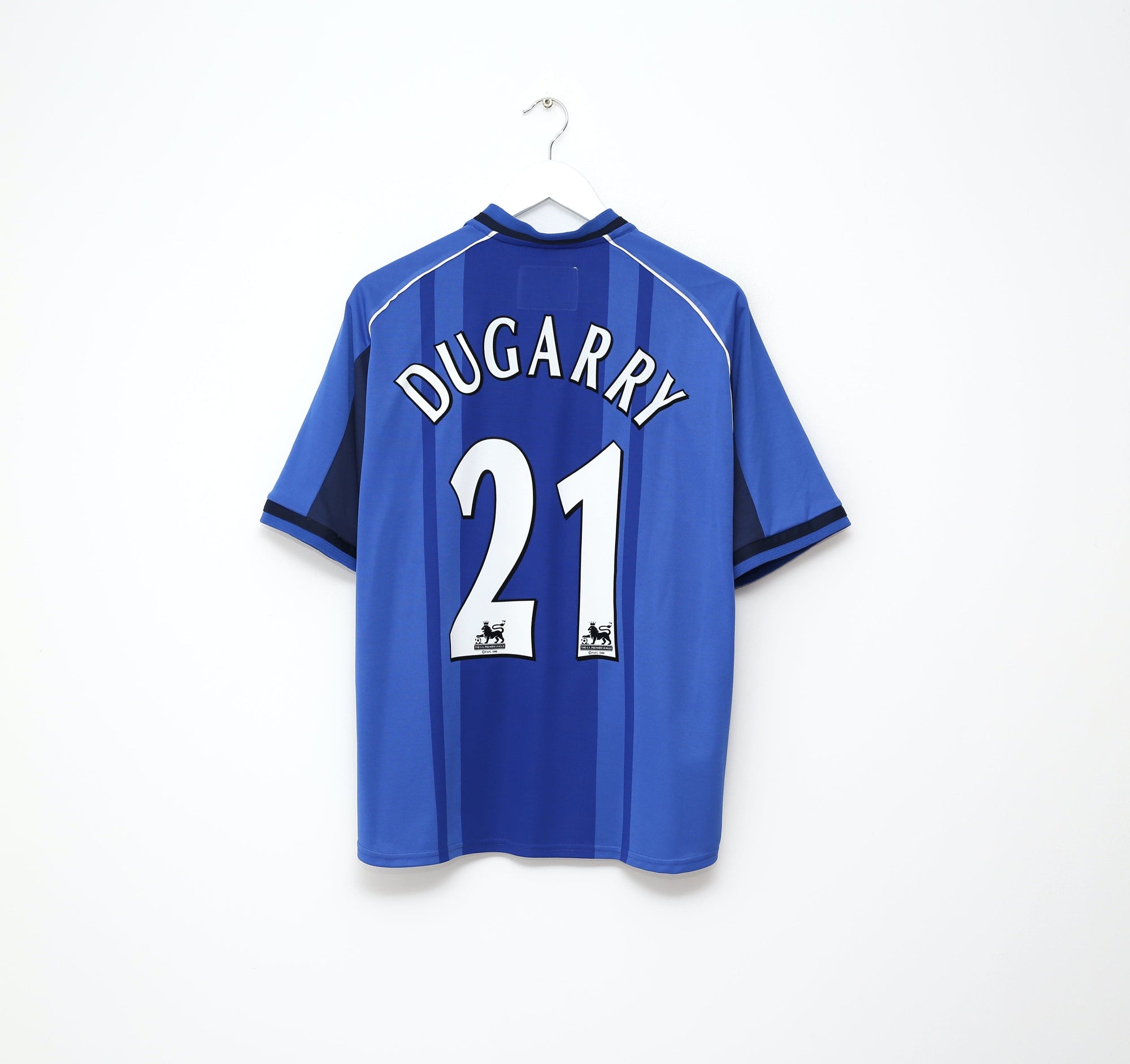 2002 03 DUGARRY 21 Birmingham City Vintage LCS Home Football Shirt M Football Shirt Collective