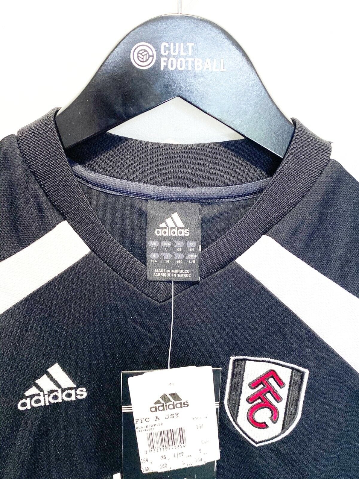 2002/03 FULHAM BNWT Vintage adidas Away Football Shirt (Y) Saha Era