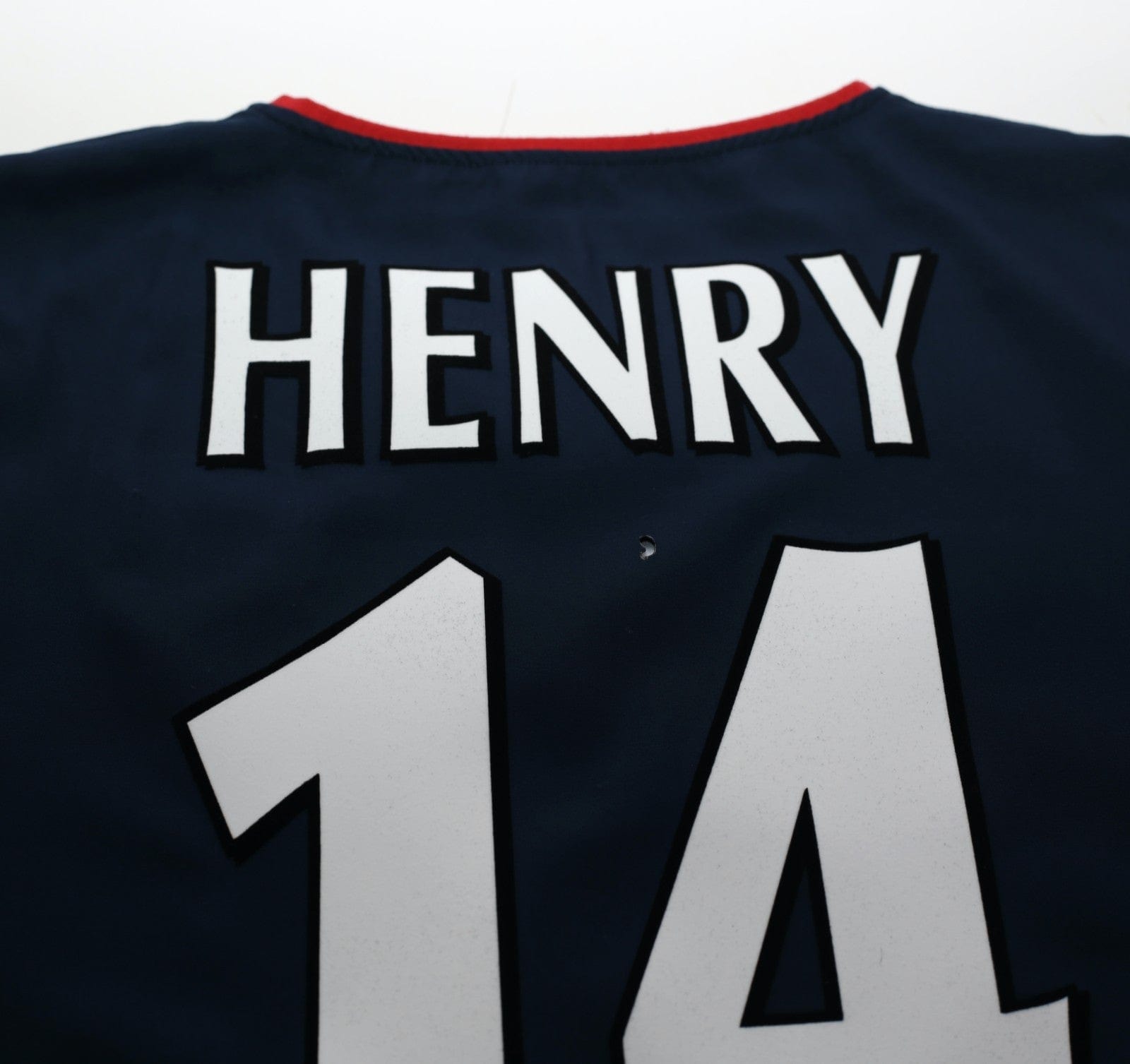 2002/03 HENRY #14 Arsenal Vintage Nike Away Football Shirt (L)
