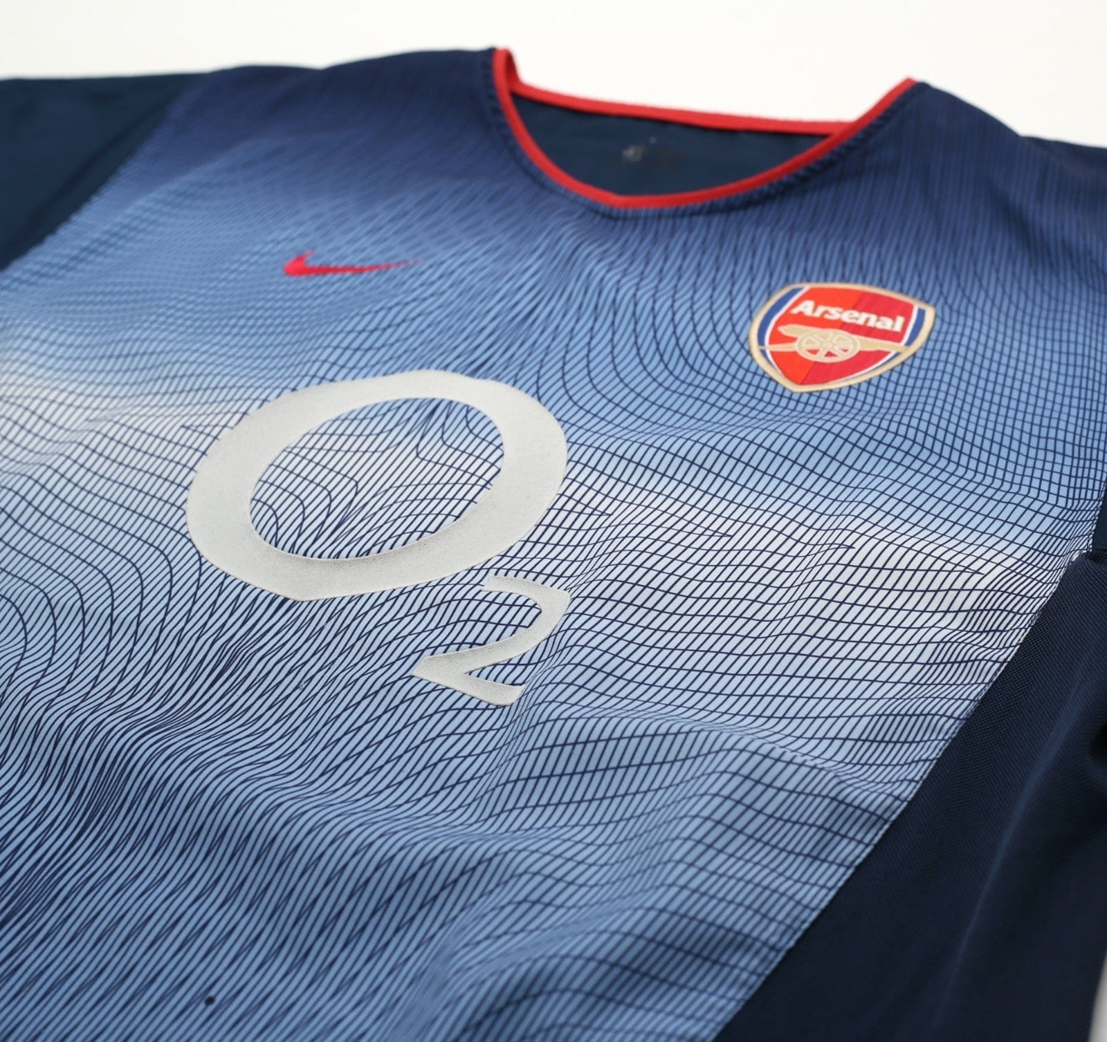 2002/03 HENRY #14 Arsenal Vintage Nike Away Football Shirt (L)