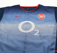 2002/03 HENRY #14 Arsenal Vintage Nike Away Football Shirt (L)