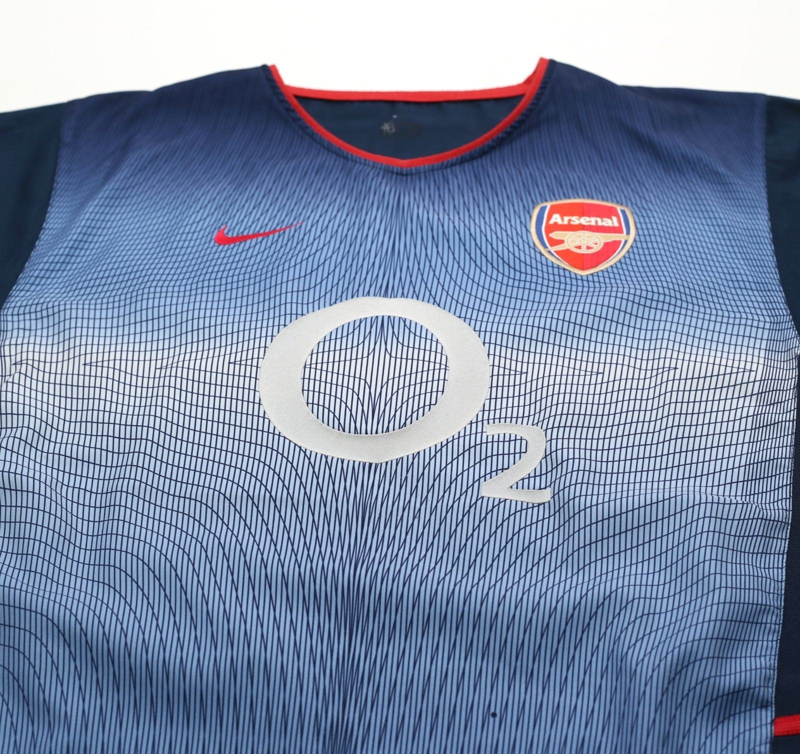 2002/03 HENRY #14 Arsenal Vintage Nike Away Football Shirt (L)