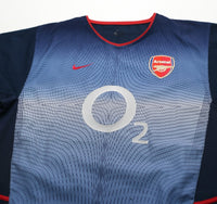 2002/03 HENRY #14 Arsenal Vintage Nike Away Football Shirt (L)