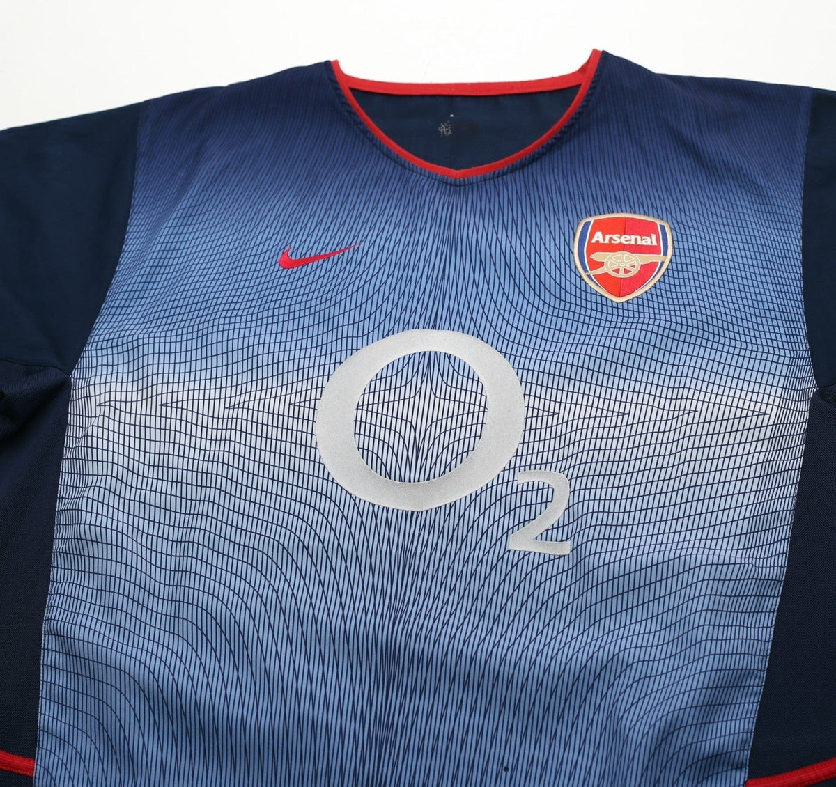 2002/03 HENRY #14 Arsenal Vintage Nike Away Football Shirt (L)