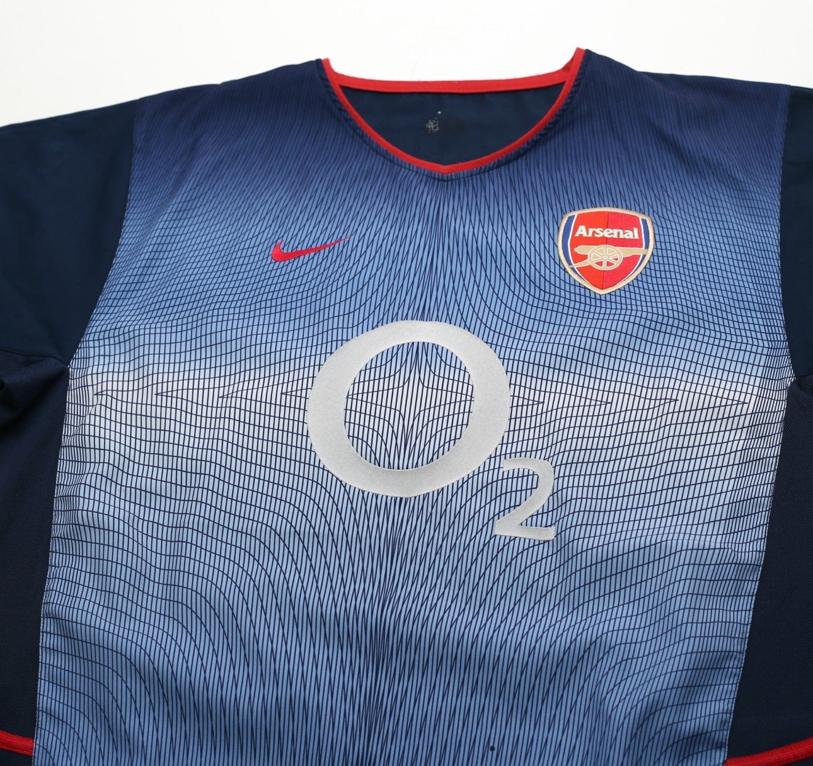 2002/03 HENRY #14 Arsenal Vintage Nike Away Football Shirt (L)