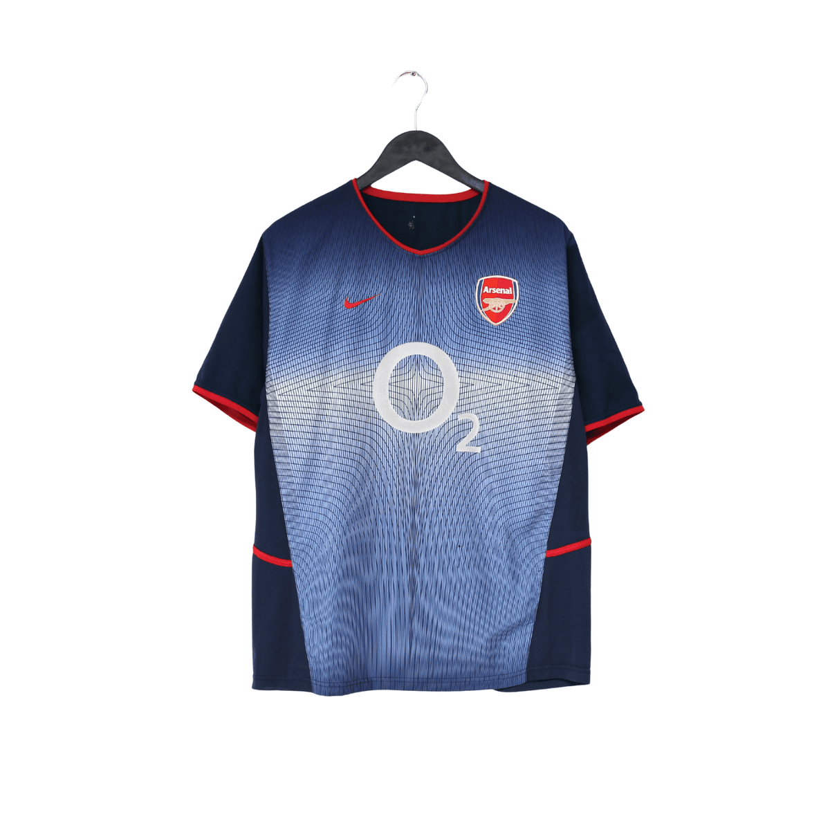 2002/03 HENRY #14 Arsenal Vintage Nike Away Football Shirt (L)