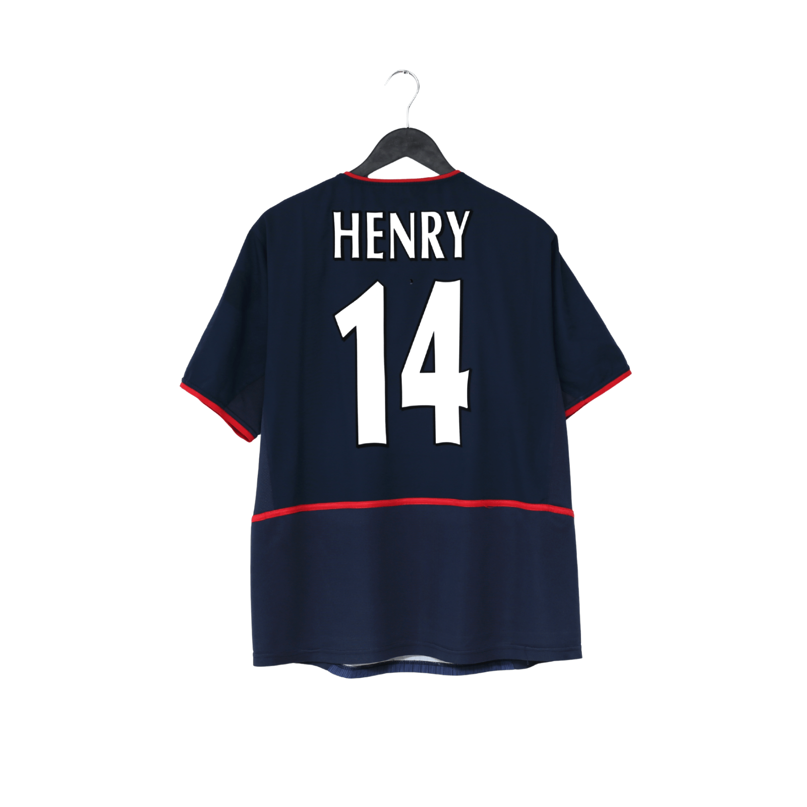 2002/03 HENRY #14 Arsenal Vintage Nike Away Football Shirt (L)