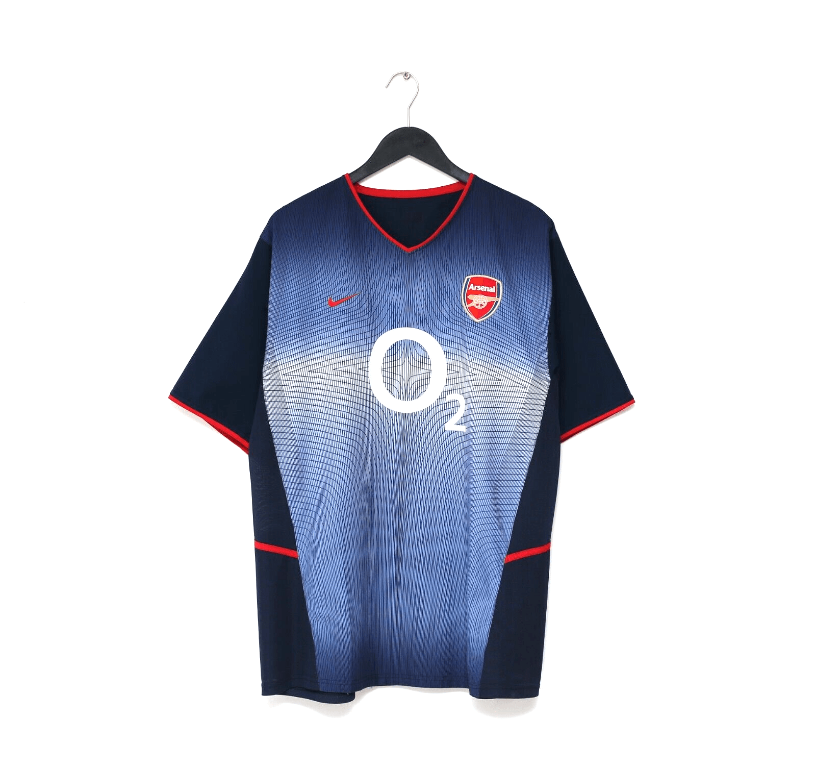 2002/03 HENRY #14 Arsenal Vintage Nike Away Football Shirt (XL)