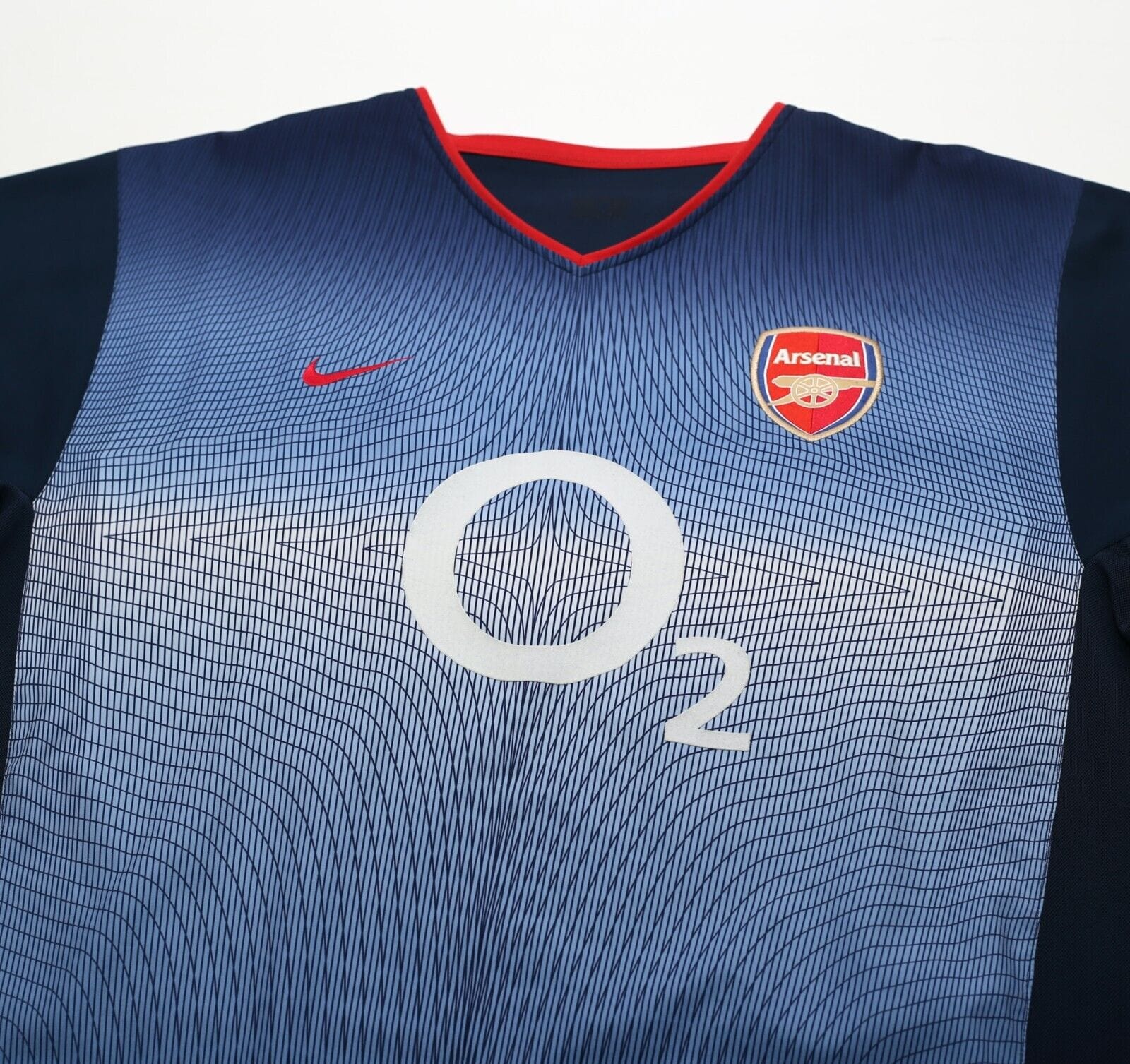 2002/03 HENRY #14 Arsenal Vintage Nike Away Football Shirt (XL)