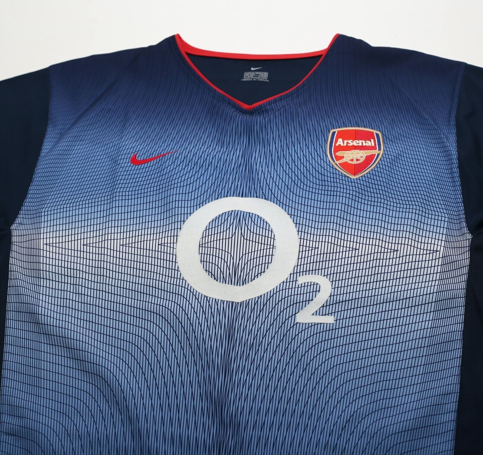 2002/03 HENRY #14 Arsenal Vintage Nike Away Football Shirt (XL)