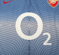 2002/03 HENRY #14 Arsenal Vintage Nike Away Football Shirt (XL)