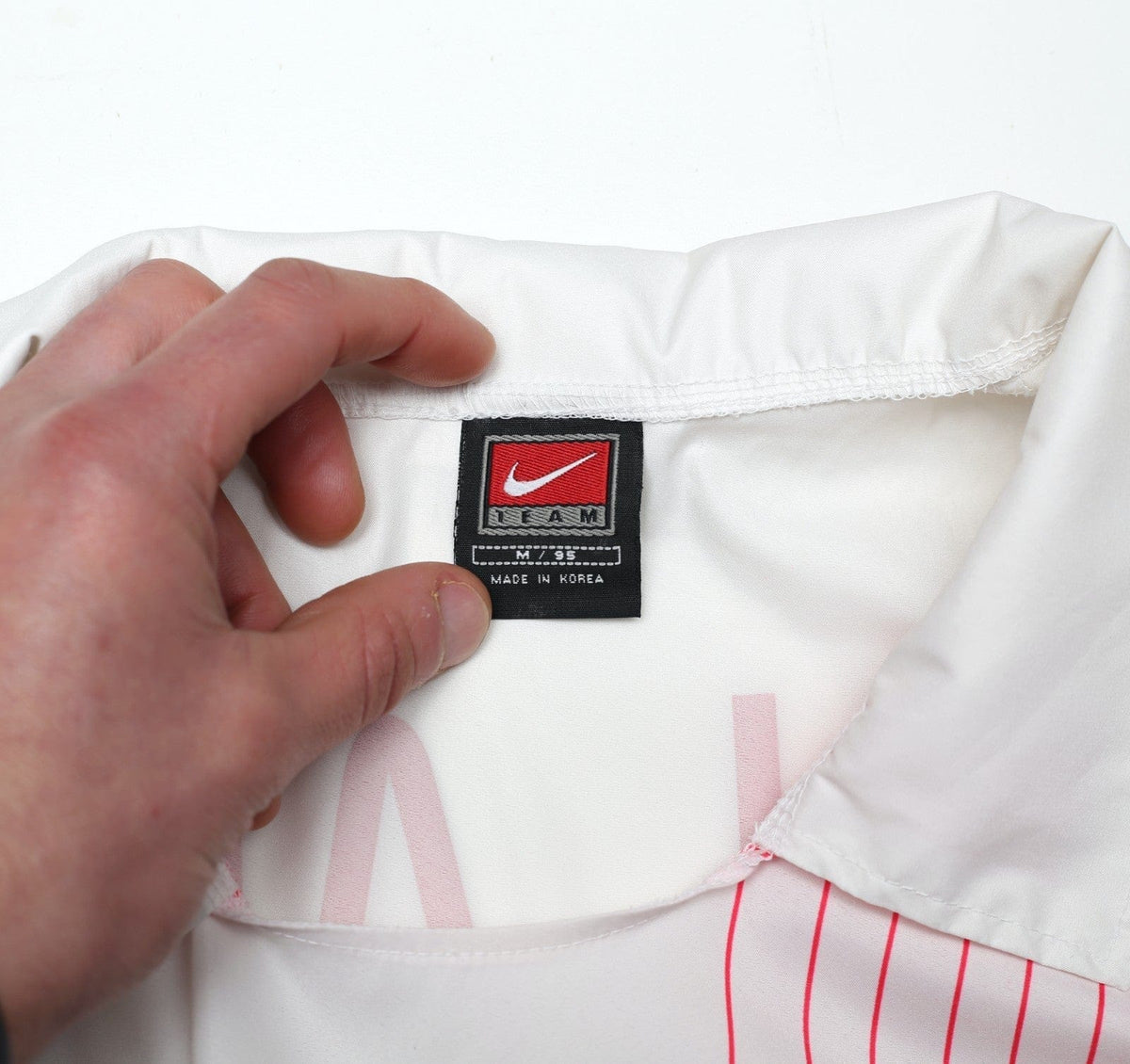 2002/03 J.H.AHN #19 South Korea Vintage Nike Away Football Shirt (M) WC 2002