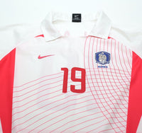 2002/03 J.H.AHN #19 South Korea Vintage Nike Away Football Shirt (M) WC 2002