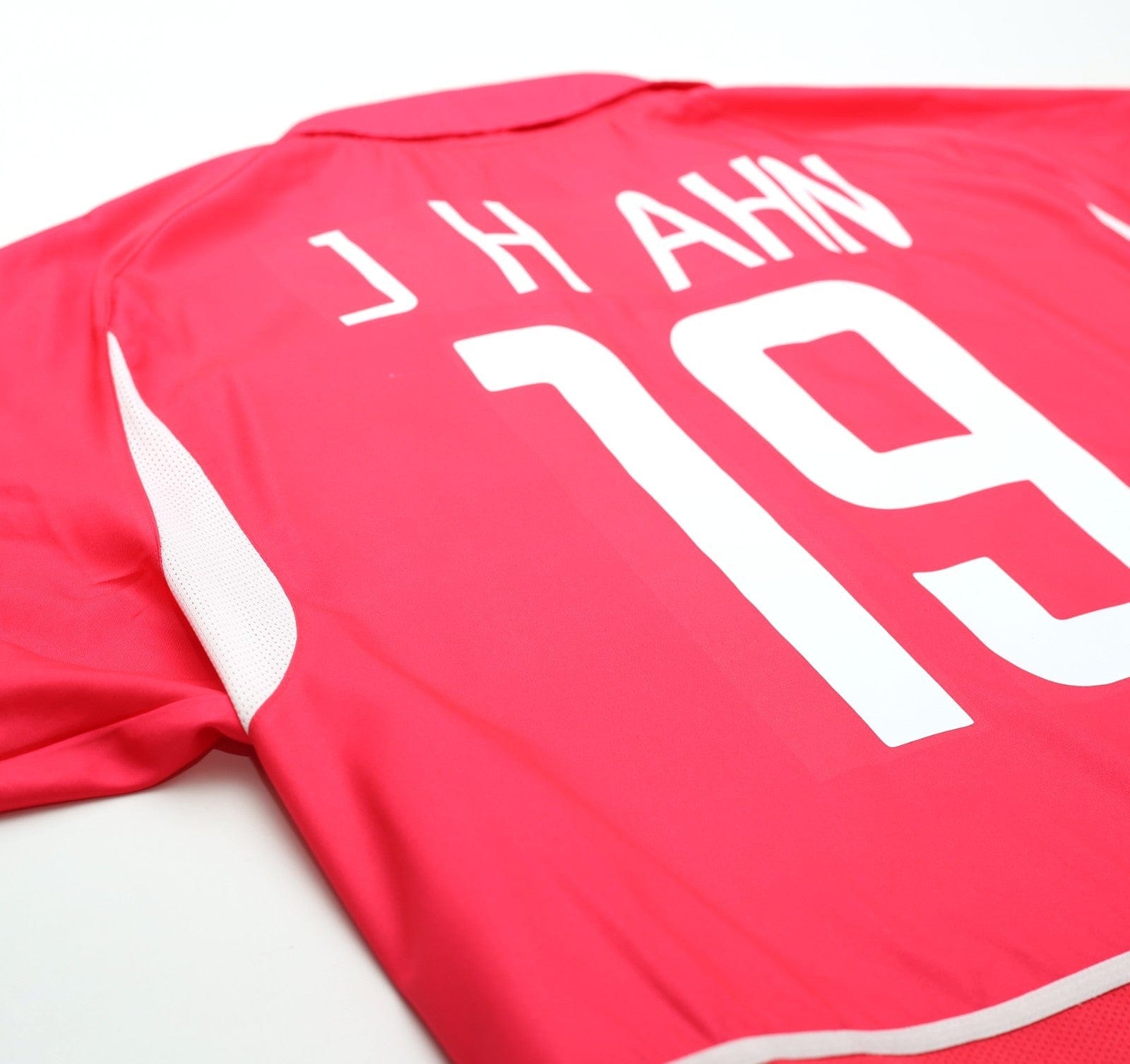 2002/03 J.H.AHN #19 South Korea Vintage Nike Home Football Shirt (XL) WC 2002