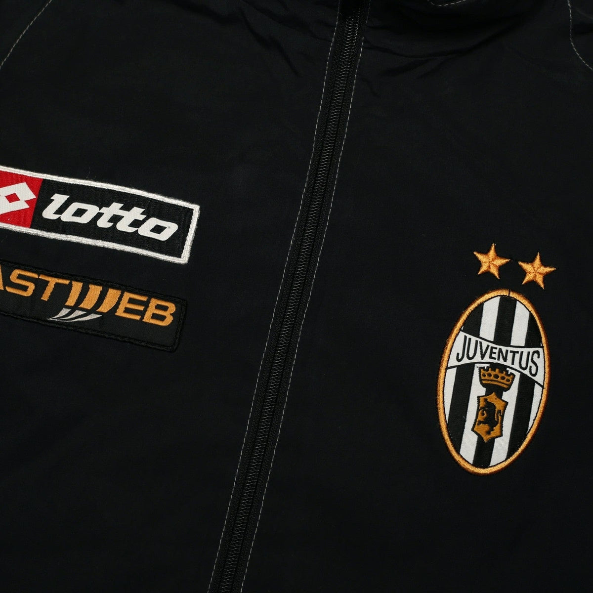 2002/03 Juventus Vintage Lotto Football Track Top Jacket (L)