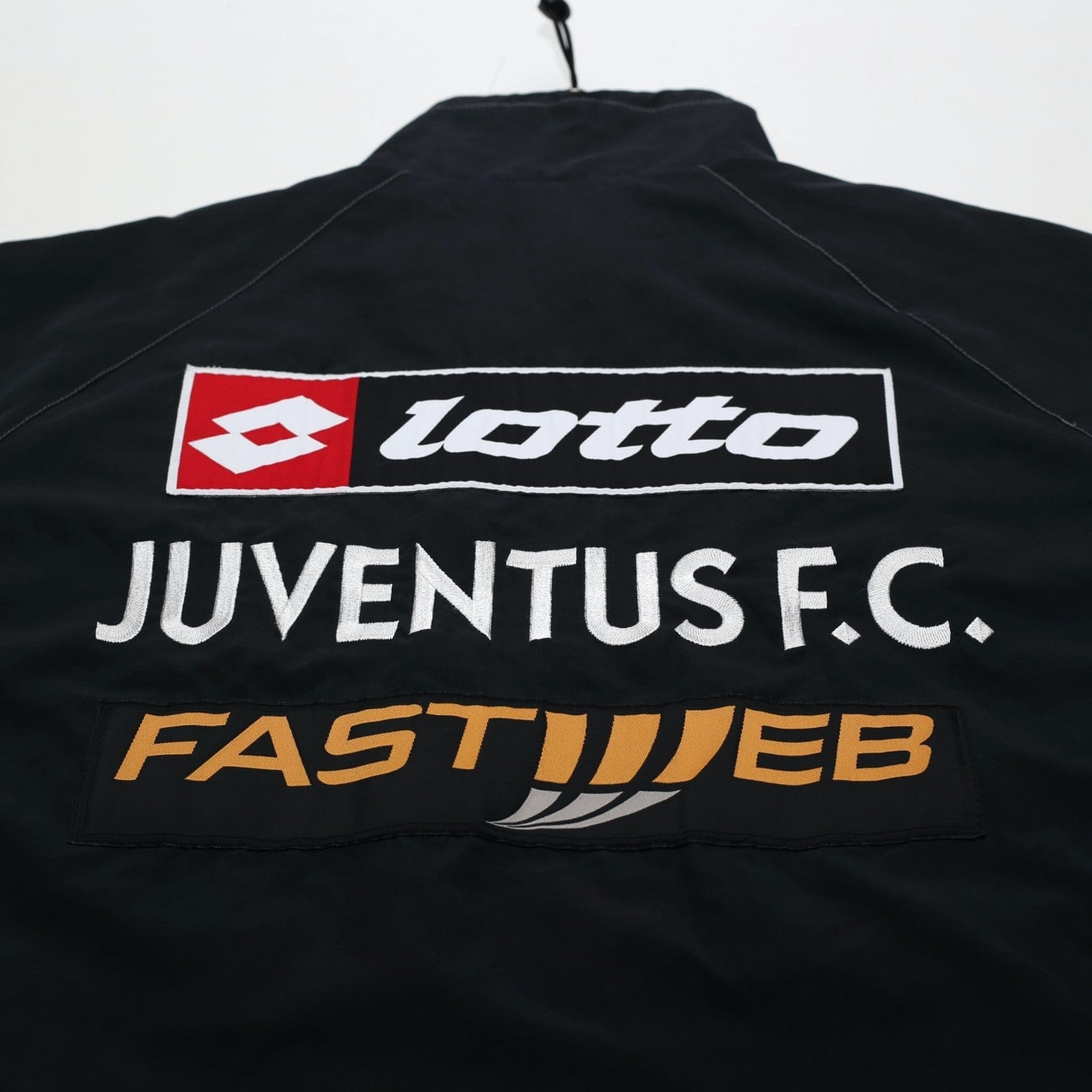 2002/03 Juventus Vintage Lotto Football Track Top Jacket (L)