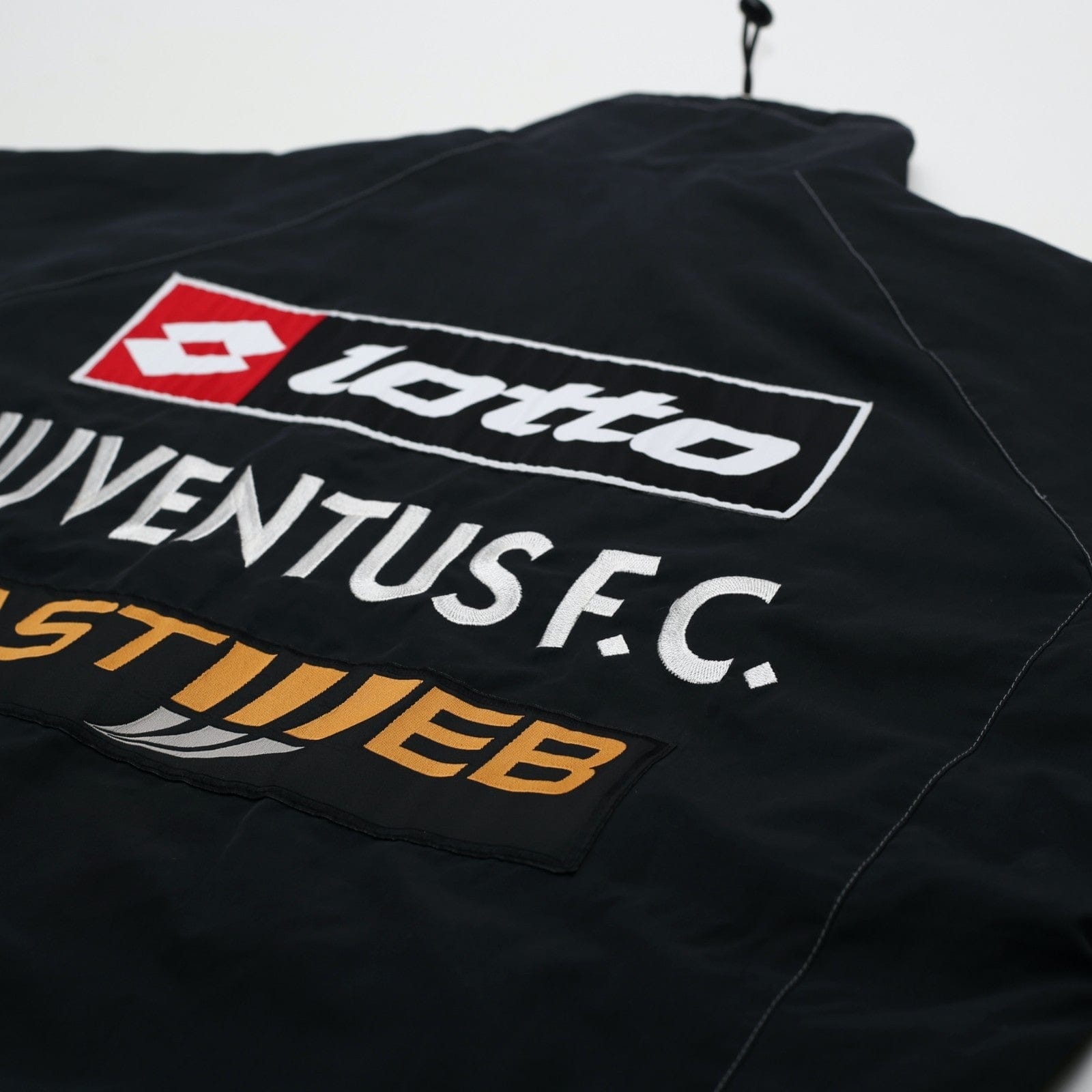 2002/03 Juventus Vintage Lotto Football Track Top Jacket (L)