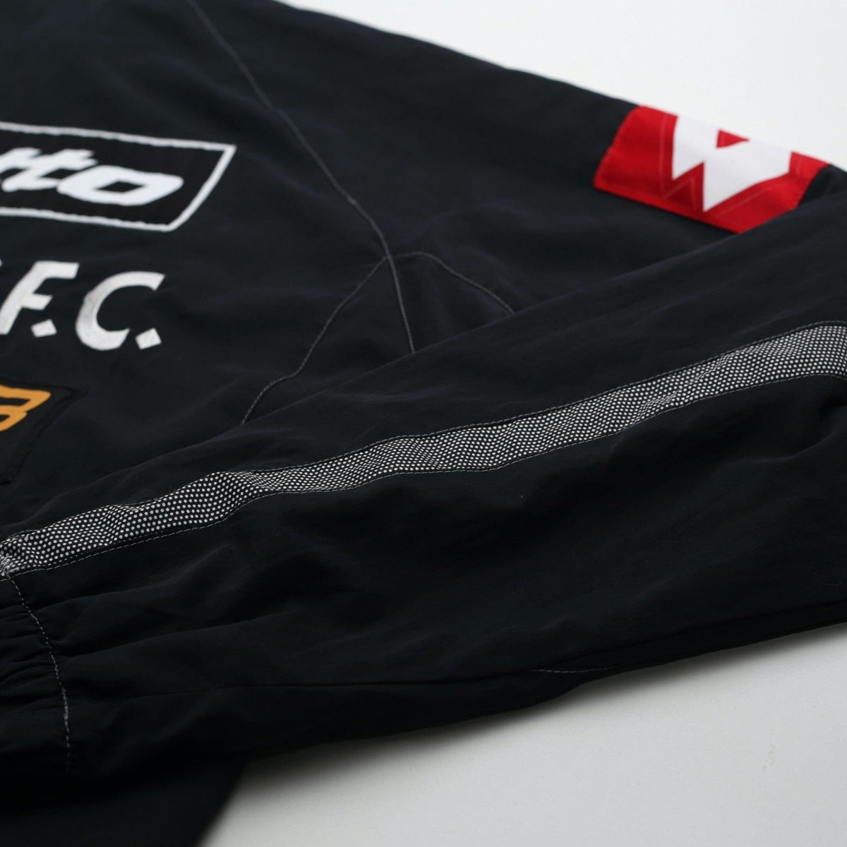 2002/03 Juventus Vintage Lotto Football Track Top Jacket (L)