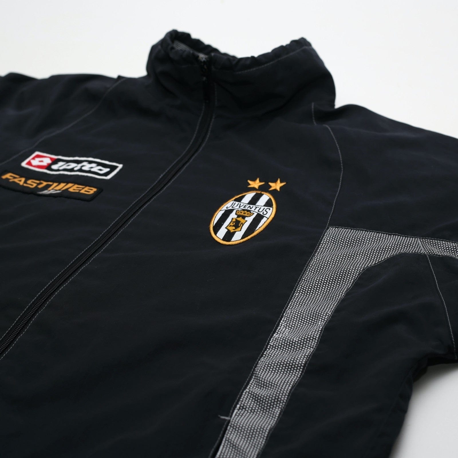 2002/03 Juventus Vintage Lotto Football Track Top Jacket (L