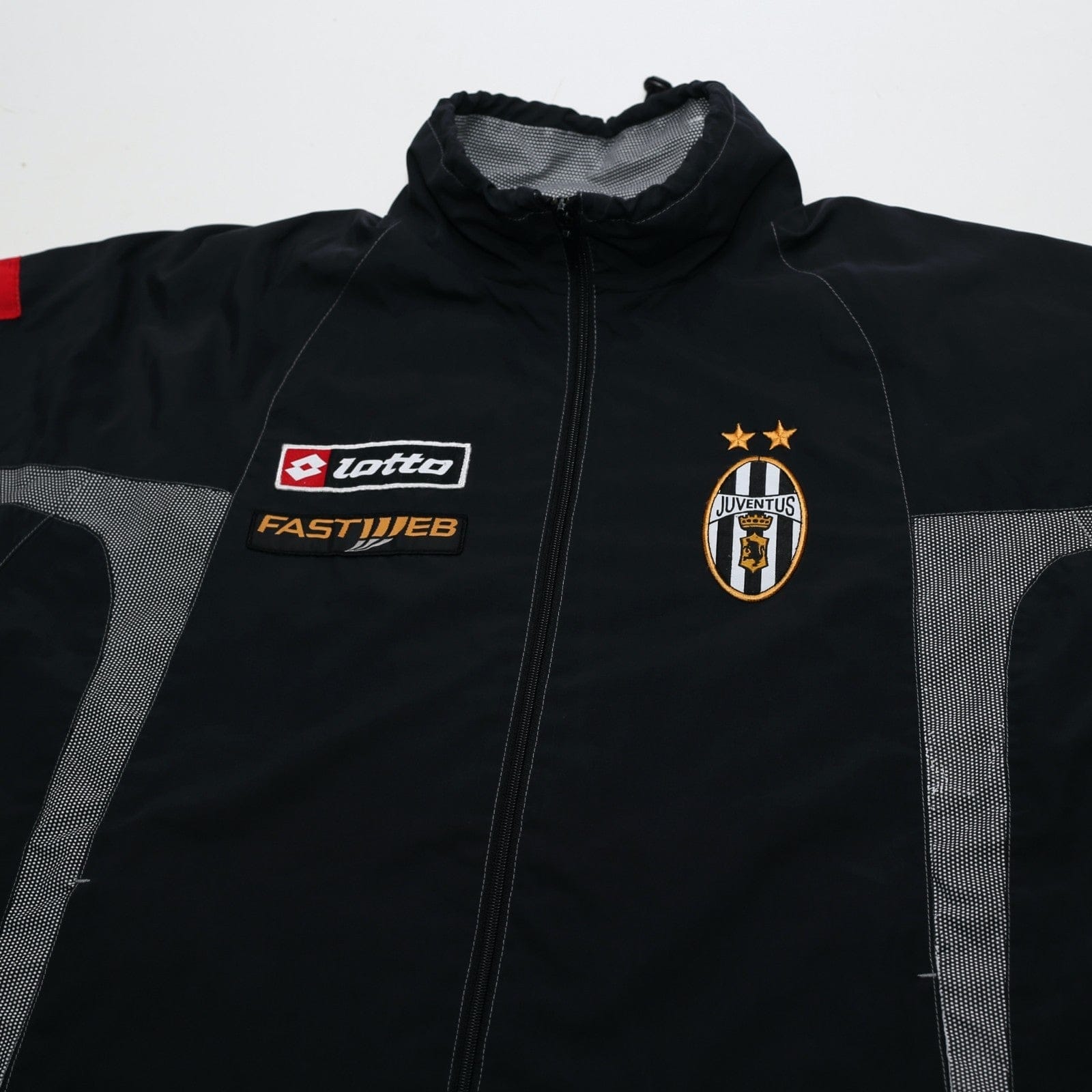 2002/03 Juventus Vintage Lotto Football Track Top Jacket (L)