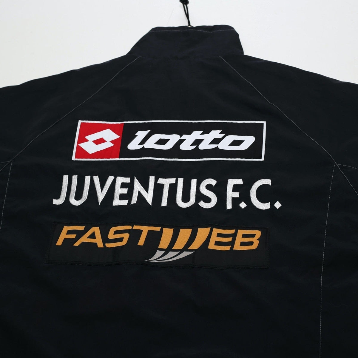 2002/03 Juventus Vintage Lotto Football Track Top Jacket (L)