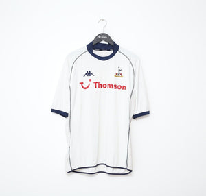 2002/03 KANOUTE #9 Tottenham Hotspur Vintage Kappa Home Football Shirt (L/XL)