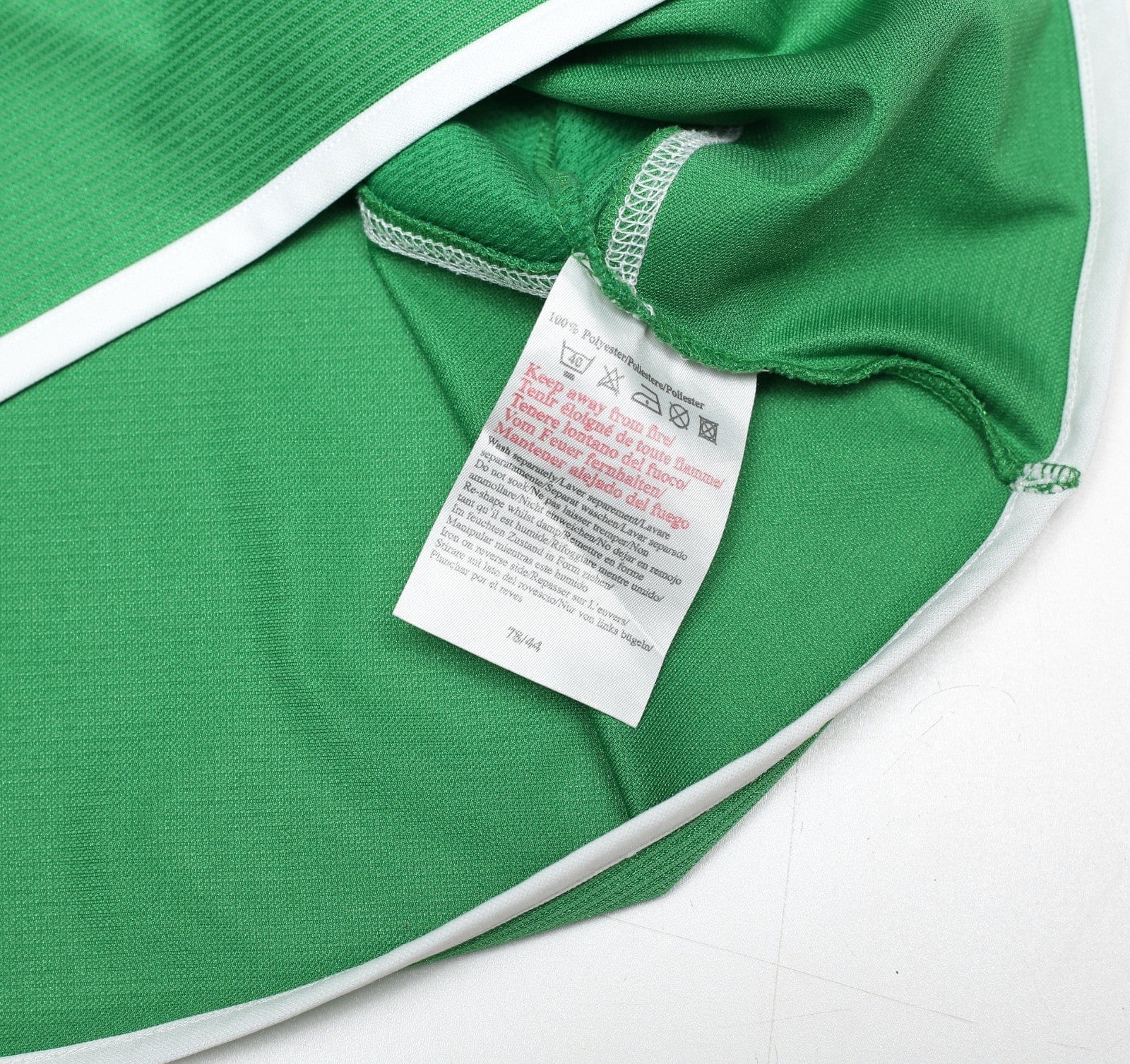 2002/03 KEANE #6 Ireland Vintage Umbro Home Football Shirt (L)