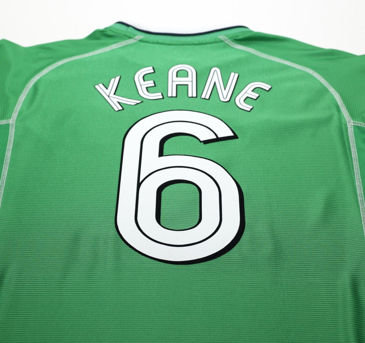 2002/03 KEANE #6 Ireland Vintage Umbro Home Football Shirt (L)