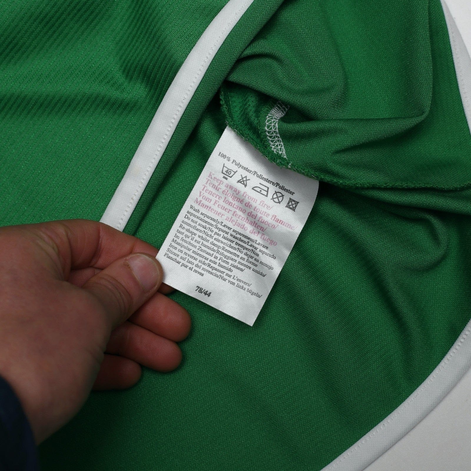 2002/03 Keane #6 Ireland Vintage Umbro Home Football Shirt (XL)
