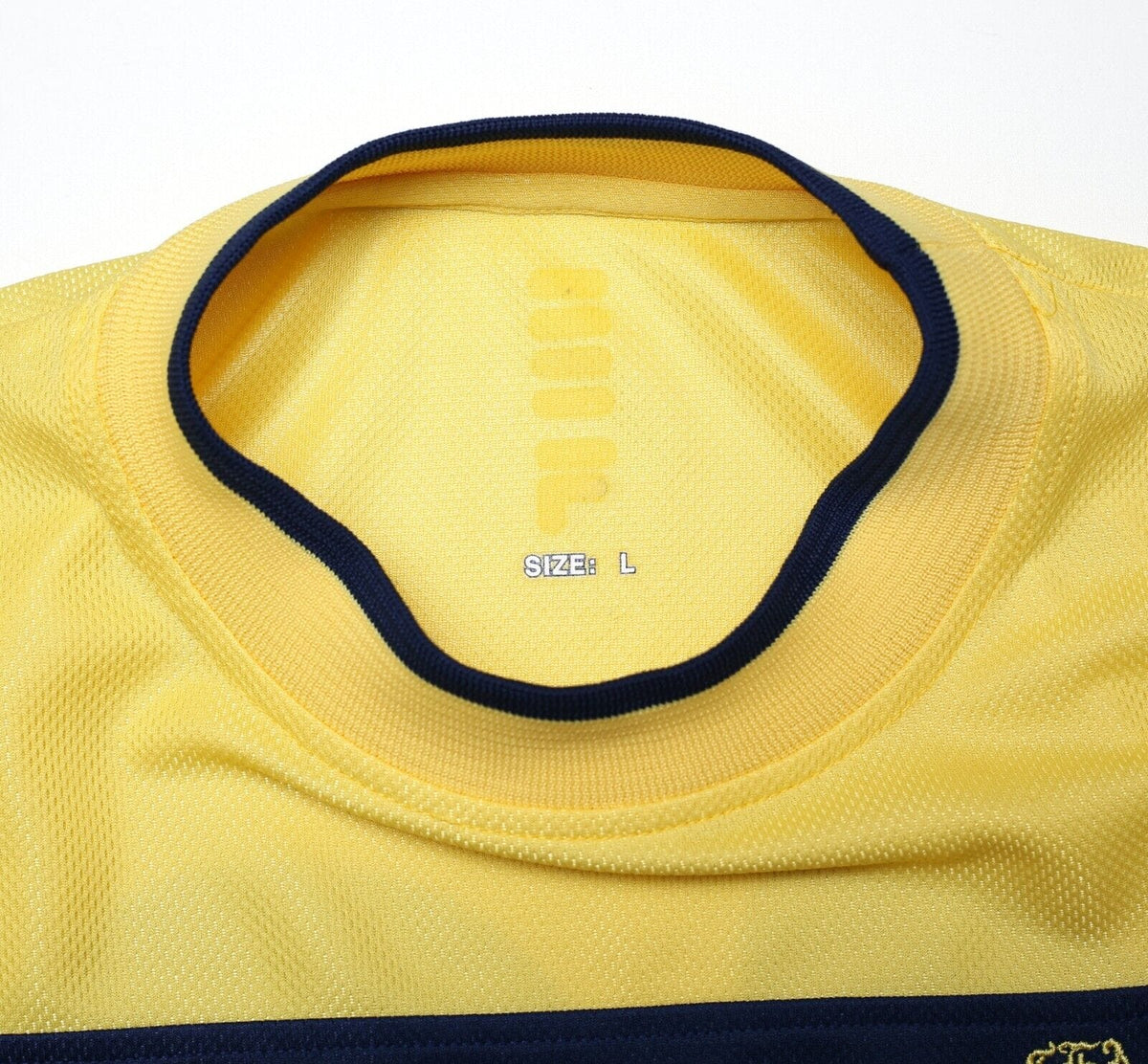 2002/03 LAMBERT #10 Scotland Vintage FILA Away Football Shirt (L)