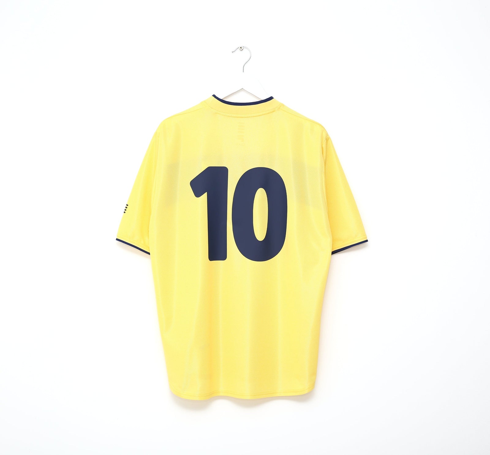 2002/03 LAMBERT #10 Scotland Vintage FILA Away Football Shirt (L)