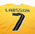 2002/03 LARSSON #7 Celtic Vintage Umbro Away Football Shirt (L) Sweden