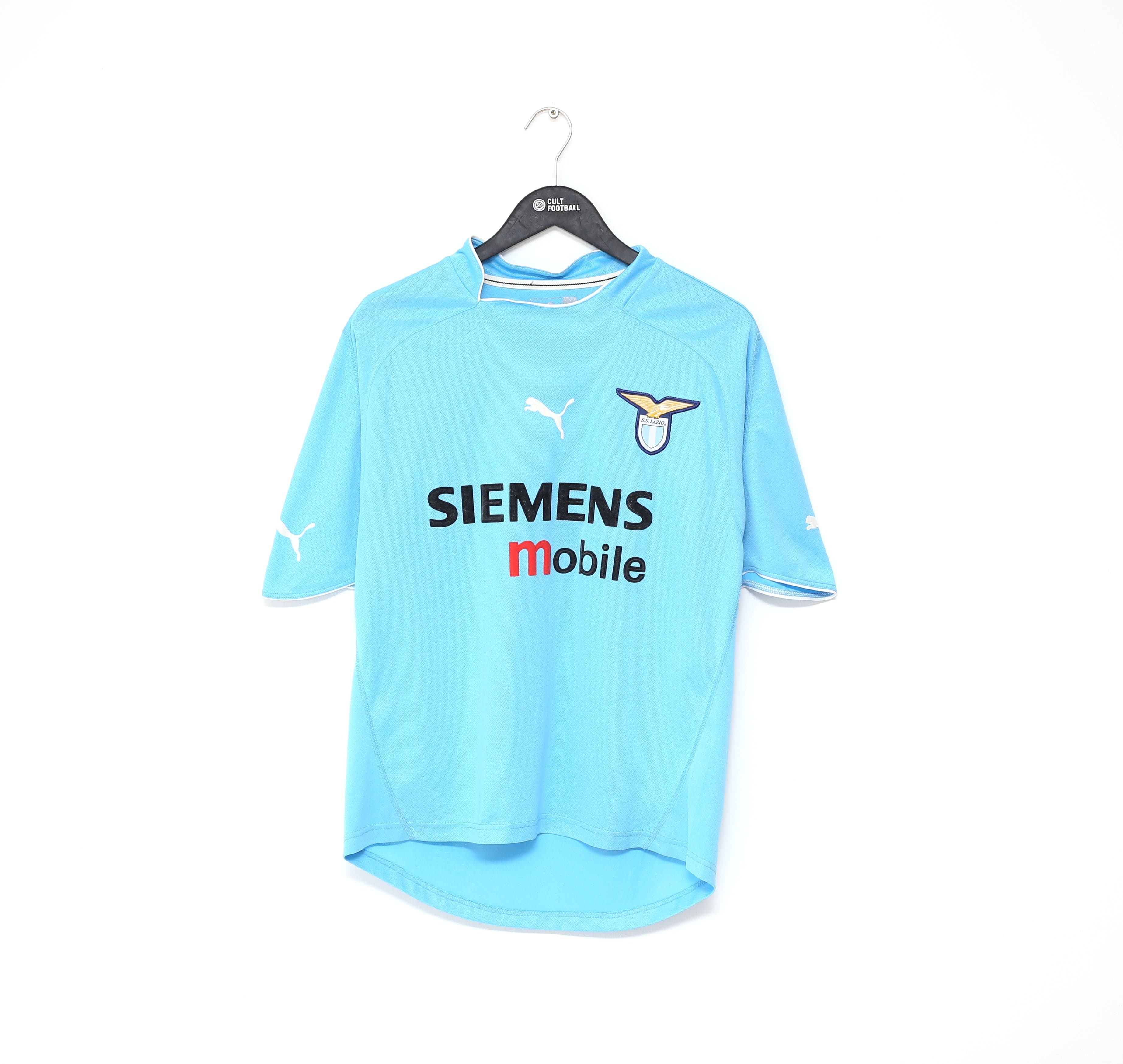 2002/03 LAZIO Vintage Puma Home Football Shirt Jersey (M/L