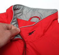 2002/03 LIVERPOOL Vintage Reebok 1/4 Zip Football Rain Coat Jacket (S/M)