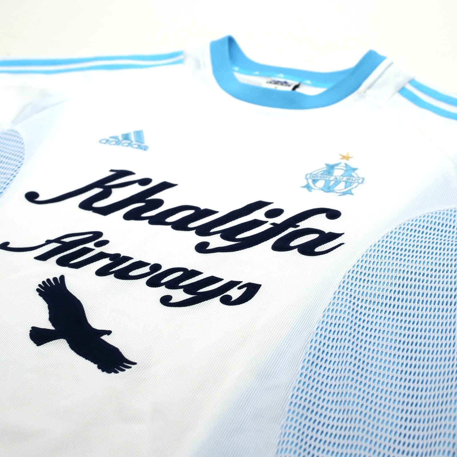 2002/03 Marseille Vintage adidas Home Football Shirt (L)