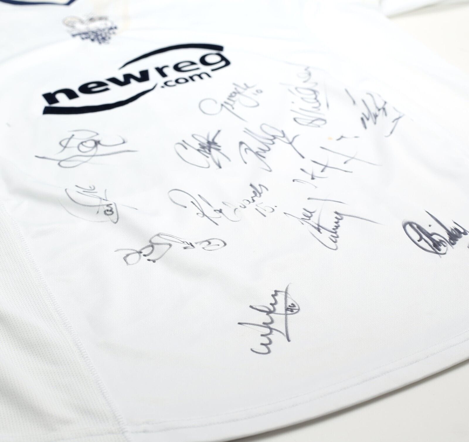 2002/03 MCKENNA #16 Preston North End VOI Home LS Football Shirt (L) Matchworn