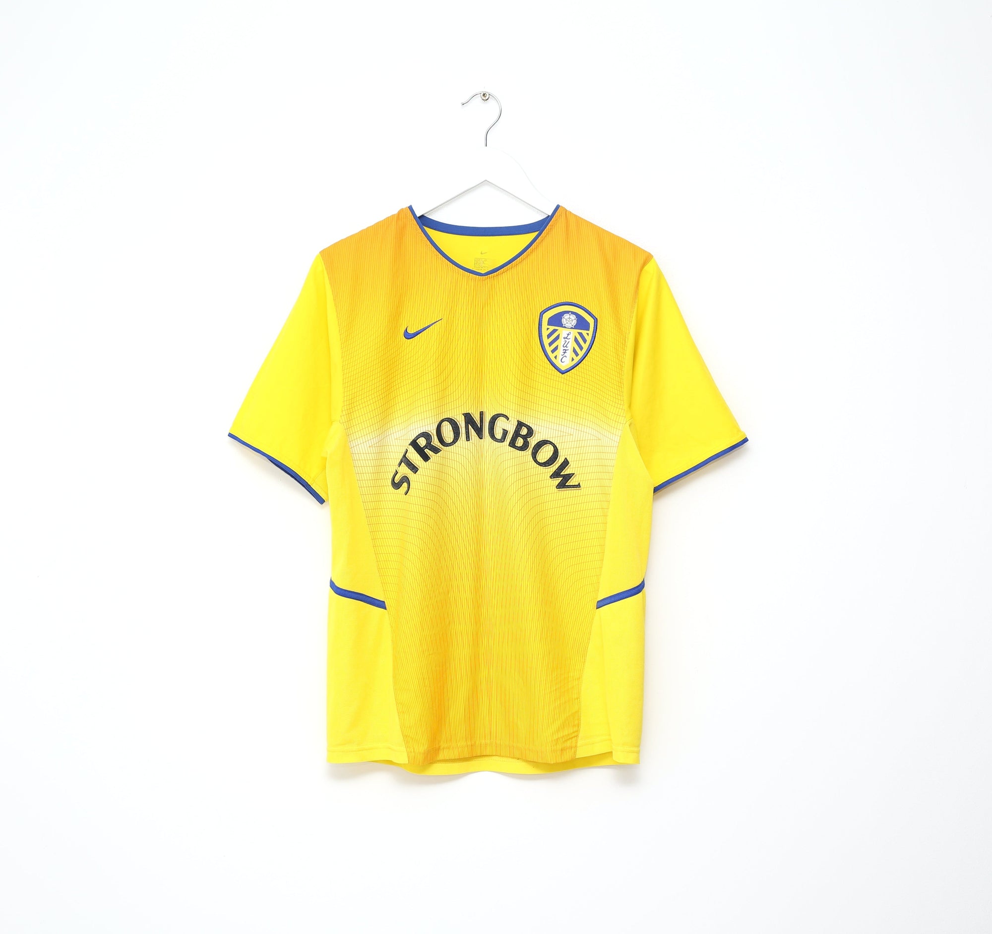 2002 03 MILNER 38 Leeds United Vintage Nike Away Football Shirt Jerse Football Shirt Collective